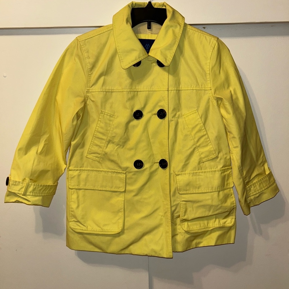 Martin + Osa Yellow Kids Raincoat